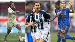 Pachuca, Tigres, Atlas, Monterrey y Am&eacute;rica cuentan con una representante por equipo que en la disputa por el liderato de goleo, las quinteta iguala 3 dianas en en torneo.