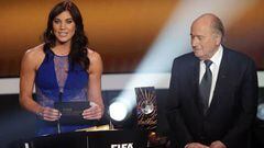 Hope Solo accuses Sepp Blatter of sexual assault