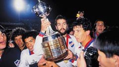 Nacional de Montevideo, campe&oacute;n de la Copa Libertadores 1988.