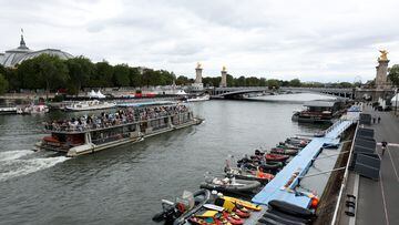 Imagen del río Sena a su paso por París.