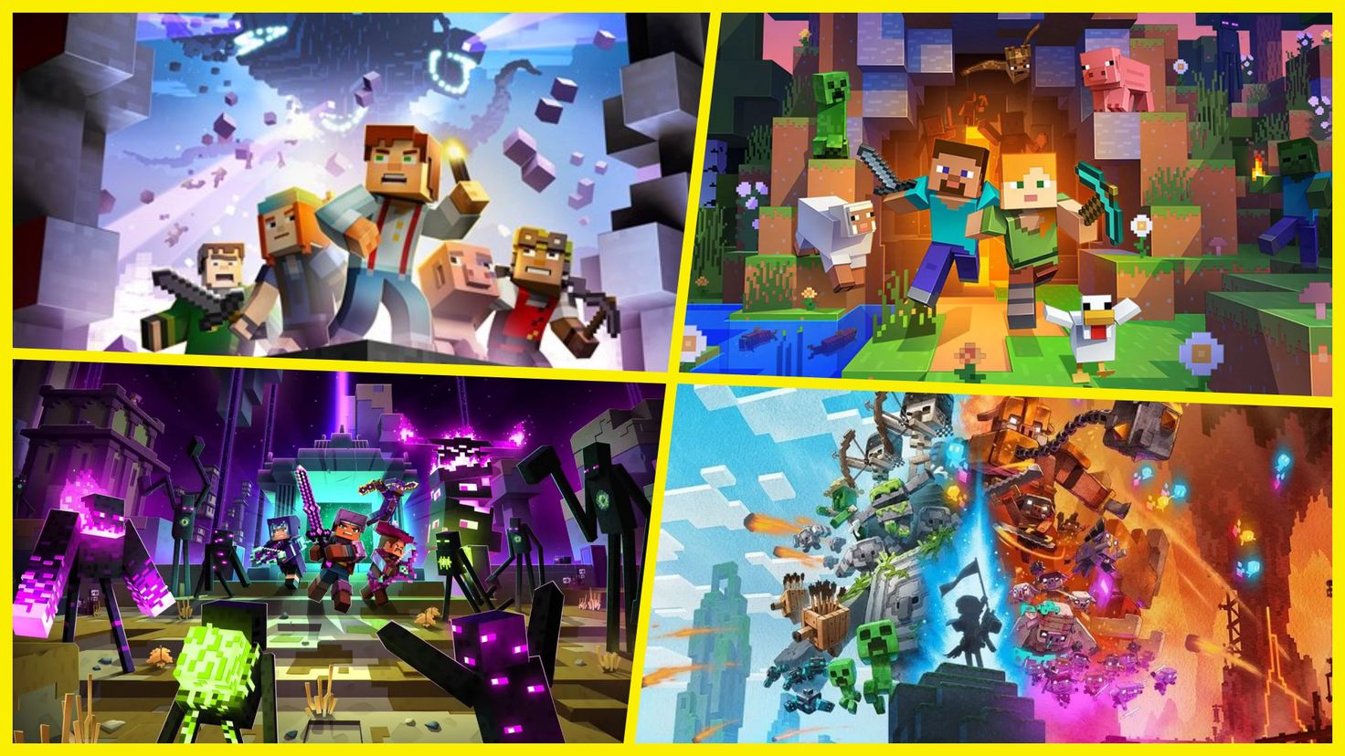 Every Minecraft game in chronological order - Meristation