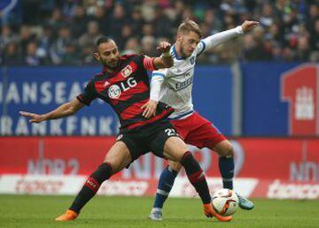 En tanto, Marcelo Díaz es suplente en el empate sin goles entre Hamburgo y Bayer Leverkusen. 'Care' pato' aún no puede consolidarse como titular en su conjunto.