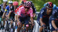 Esta es la clasificaci&oacute;n de los ciclistas colombianos luego de la etapa 18 del Giro de Italia 2021 que se corri&oacute; entre Rovereto y Stradella.