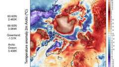 Mario Picazo avisa de una “anomalía térmica” de 20 grados en el Ártico