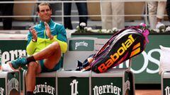 Nadal ya muestra su título de Roland Garros en París