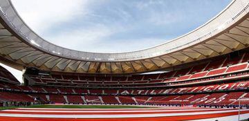 View taken of the new Wanda Metropolitano
