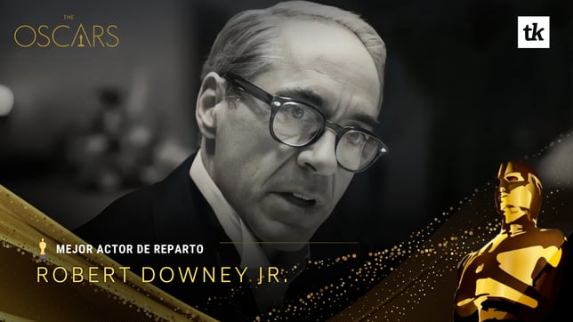 Robert Downey Jr.: Oscar a Mejor Actor de Reparto 2024 por ‘Oppenheimer’