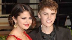 Selena Gomez y Justin Bieber en una imagen de su noviazgo entre 2011 y 2014