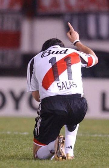Marcelo Salas fue capitán de River Plate en su segunda etapa en el club.