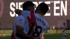 Gol de Falcao en el empate 2-2 entre Rayo y Mallorca
