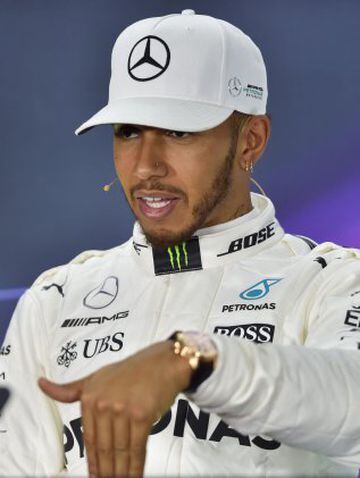 Lewis Hamilton consiguió la pole.