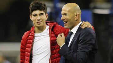 Zidane felicita el cumpleaños a su hijo Théo con unas fotos que ilustran su gran parecido