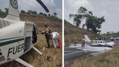 Avioneta aterriza de emergencia en autopista Tuxpan-Veracruz: ¿qué pasó y últimas noticias?