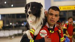 México envió ayuda canina y humanitaria a Turquía