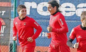 El chileno jugó en 2011 en el mismo equipo de Figueroa, el Olhanense.