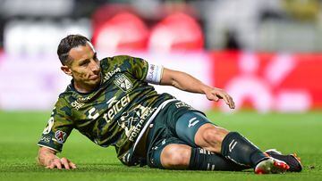     Andres Guardado of Leon during the 6th round match between Leon and America as part of the Torneo Clausura 2024 Liga BBVA MX at Nou Camp Stadium on February 10, 2024 in Leon Guanajuato, Mexico.