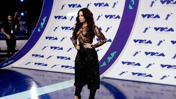 Demi Lovato en los MTV Video Music Awards 2017. The Forum Inglewood, California