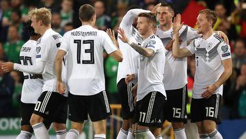 Irlanda del Norte 0-2 Alemania: resumen, goles y resultado