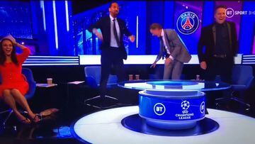 Ferdinand y Owen reaccionan en directo al gol de Benzema