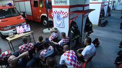 Bomberos se pierden el penalty decisivo de Croacia en Mundial