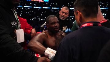 Dillian Whyte has claimed that the knockout punch dealt him by WBC heavyweight champion Tyson Fury in their Saturday clash at Wembley Stadium was illegal.