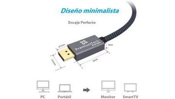 Cable PremiumTech de DisplayPort 1.4 de PremiumTech Europe.