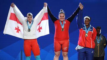María Fernanda Valdés también es campeona mundial de pesas