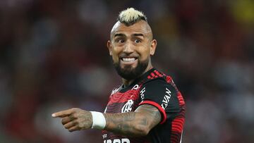 El momento más crítico de Arturo Vidal en Flamengo