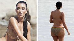 Kim Kardashian reaparece en tanga tras las &uacute;ltimas cr&iacute;ticas. Foto: Instagram