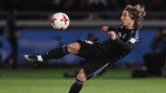 Luka Modric, durante la semifinal del Mundial de Clubes ante el Am&eacute;rica.