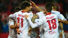 Sevilla tighten the title trio as Athletic fail again on the road