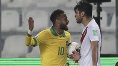 Neymar "a real clown" - Peru's Zambrano slams Brazil star