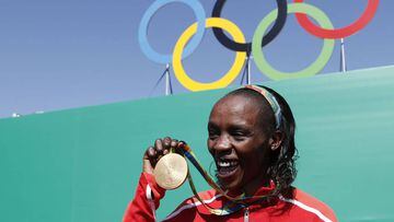 Olympic champion Jemima Sumgong banned for four years