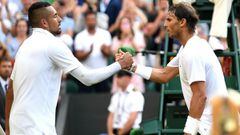 Nick Kyrgios and Rafael Nadal are set to face each other in the semifinals at Wimbledon this Friday, but Nadal's health is in question.