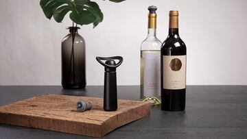 Estos tapones de vacío conservan las botellas de vino hasta por 10 días -  Showroom