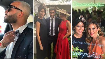 La boda de la hija de Ginés Carvajal congrega al mundo del fútbol: Raúl, Florentino, Jesé...