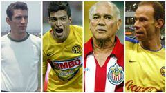 Salvador 'Chava' Reyes, Luis Roberto Alves Zague, Omar Bravo y Raúl Jiménez son algunos de los jugadores que han dejado huella en la historia del América vs Chivas.