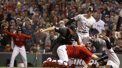 Brayan Bello dominicano de Boston dominando a los mulos del Bronx