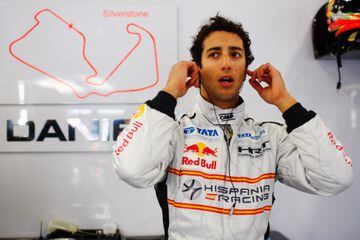 Daniel Ricciardo - Gran Bretaña 2011 (HRT, 19º)