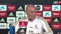 La inesperada broma de Zidane sobre el partido del Barcelona