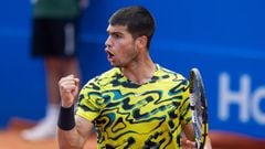 The young Spanish star won the ninth title of his career after defeating Stefanos Tsitsipas in two sets in the Trofeo Conde de Godó final.