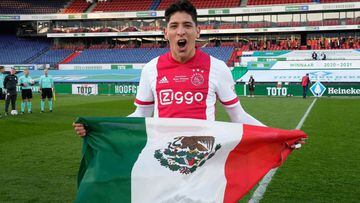 Edson Alvarez wins the Eredivisie league title with Ajax