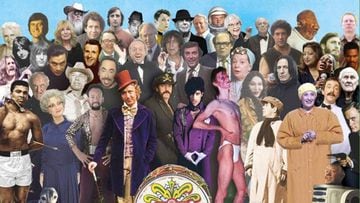 La imagen viral que homenajea a los fallecidos en 2016. Ha sido realizada por el artista Chris Barker, quien ha utilizado la portada del &aacute;lbum &#039;Sgt. Pepper&#039;s Lonely Hearts Club Band&#039; de los Beatles sustituyendo a los personajes originales por los fallecidos.