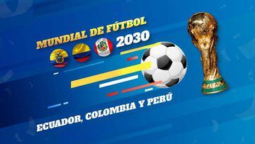 Colombia postulará para organizar el Mundial 2030 con Perú y Ecuador