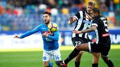 El Nápoles recupera el liderato; Roma y Milán pinchan