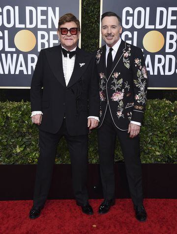 Elton John y David Furnish.