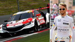 El Honda NSX-GT del campeonato japon&eacute;s Super GT con el que correr&aacute; Jenson Button en Suzuka.