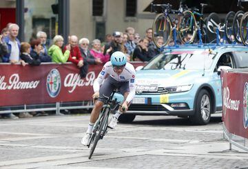 Miguel Ángel López fue tercero en la edición 101 del Giro de Italia, estos son sus mejores momentos en la competencia que termina con el triunfo de Christopher Froome.
