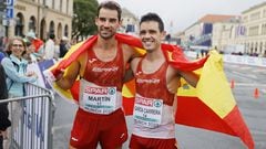 Álvaro Martín y Diego García Carrera, oro y bronce.