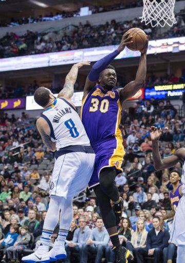 JULIUS RANDLE (Los Angeles Lakers). 22 años. Promedios 2016-17: 13,2 puntos, 8,5 rebotes y 3,9 asistencias. 